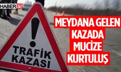 Yüreklerin Ağza Geldiği Kazada Mucize Kurtuluş