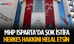 MHP Isparta'da Sürpriz İstifa