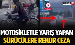 Isparta’da Motosiklet Yarışı Yapanlara Büyük Ceza