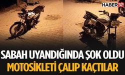 Isparta'da Hırsızlar Motoru Çalıp Kaçtı