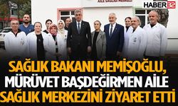 Bakan Memişoğlu Isparta'da Aile Sağlığı Merkezini Ziyaret Etti