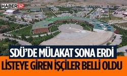 SDÜ Mevsimlik Geçici İşçi Mülakat Sonuçları Açıklandı