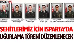 Şehitler İçin Uğurlama Töreni Düzenlenecek