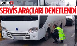 Isparta Emniyetinden okul ve işçi servislerine denetim