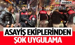 Isparta’da asayiş ekiplerinden şok uygulama