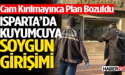 Isparta’da kuyumcuya soygun girişimi