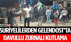 Suriyelilerden Eve Dönüş Kutlaması