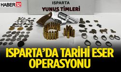 Isparta’da Tarihi Eser Operasyonu!