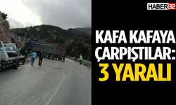 Isparta’da tır ile otomobil çarpıştı: 3 Yaralı