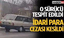 Trafiği Tehlikeye Düşüren Sürücü Tespit Edildi