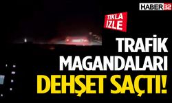 Şarkikaraağaç-Konya Yolunda Trafik Magandaları Dehşet Saçtı!