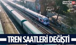 TCDD, Isparta Tren Garı’nda Saatleri Güncelliyor