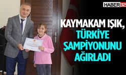 Kaymakam Işık, Türkiye Şampiyonunu ağırladı