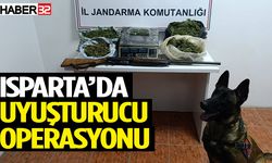 Isparta’da Jandarmadan Uyuşturucu Operasyonu..