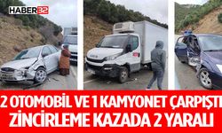 Eğirdir'de Trafik Kazası 2 Yaralı