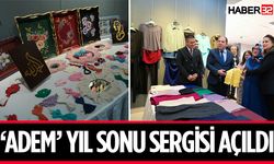 ADEM kursiyerlerinin eserleri sergileniyor