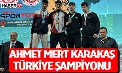 Ahmet Mert Karakaş, Türkiye Şampiyonu Oldu