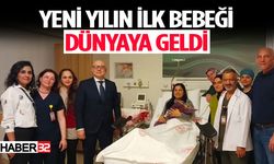 Isparta’da Yeni Yılın İlk Bebeği Dünyaya Geldi