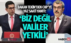 Bakan Tekin'den Milletvekili Halıcı'ya Yaz Saati Yanıtı