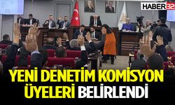 Belediye Meclisi Yeni Denetim Komisyon Üyeleri Belirlendi