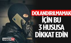 Isparta İl Emniyet Müdürlüğü’nden Dolandırıcılık Uyarısı