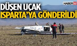 Düşen Uçak Isparta’ya Gönderildi