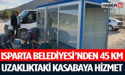 Isparta Belediyesi’nden Senirce’ye Hizmet