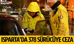 Trafik Denetimlerinde 378 Araç Sürücüsüne Ceza Kesildi