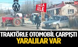 Şarkikaraağaç’ta Trafik kazası: Yaralılar var