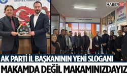 AK Parti İl Yönetimi Tam Kadro Sahada