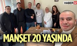 Manşet Gazetesi kuruluşunun 20. yılını kutladı