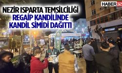 Nezir Isparta Temsilciliği Regaip Kandilinde Kandil Simidi Dağıttı