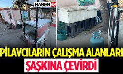 Pilavcıların Çalışma Alanları Şaşkına Çevirdi