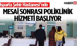 Şehir Hastanesinde mesai sonrası poliklinik hizmeti başlıyor