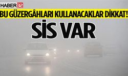 Isparta Emniyetinden Sürücülere Sis Uyarısı