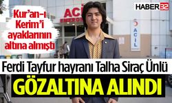 Ferdi Tayfur hayranı Talha Siraç Ünlü gözaltına alındı