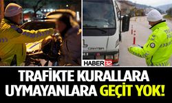 Isparta’da Trafik Denetimlerinde 392 Sürücüye Ceza!