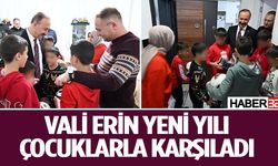 Vali Erin Yeni Yılı Çocuklarla Karşıladı