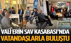 Isparta Valisi Abdullah Erin, Sav Kasabası’nı Ziyaret Etti