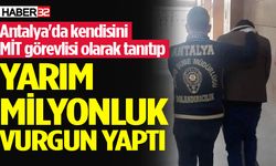 Antalya’da yarım milyonluk vurgun