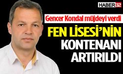 Yalvaç Fen Lisesi’nin Kontenanı Artırıldı