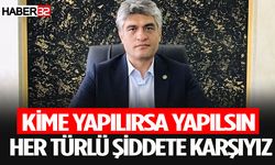 Selami Kılınç: "Şiddete Karşıyız"