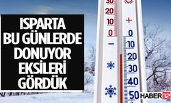 Isparta’da Dondurucu Soğuklar Etkisini Artırdı