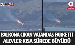 Eğirdir’de Karabağlar Mevkiinde Yangın Çıktı