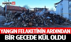 Feci Yangın Bir Evi Küle Çevirdi