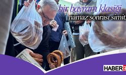 Isparta’da Bayram Sabahlarının Vazgeçilmezi Yine Sıcak Simit Oldu