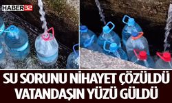 O Köyün Su Sorunu Çözüme Kavuşturuldu