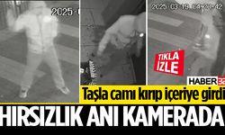 Tekel bayiden hırsızlık anı kamerada