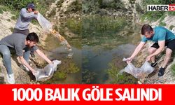MAKÜ’de 1000 Balık Gölete Salındı