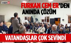 Furkan Cem Er’den Anında Çözüm Vatandaşlar Çok Sevindi
